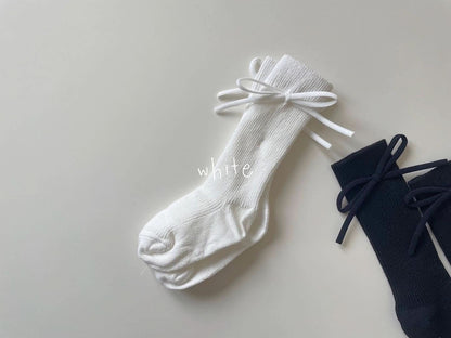 Toddler Bow Non - Slip Knee Socks (1 - 6y) - 5 Colors kids outfit