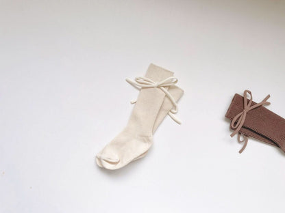 Toddler Bow Non - Slip Knee Socks (1 - 6y) - 5 Colors kids outfit