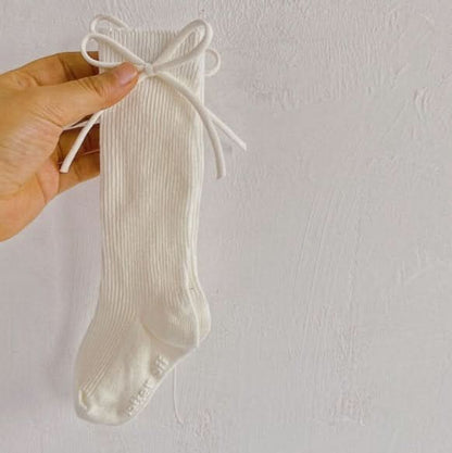 Toddler Bow Non - Slip Knee Socks (1 - 7y) - 4 Colors kids outfit
