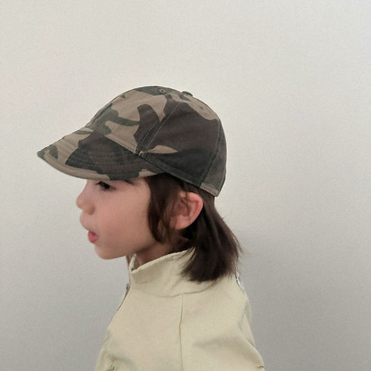 Toddler Camouflage Soft Brim Cap (4-7y) kids outfit