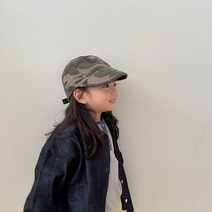 Toddler Camouflage Soft Brim Cap (4-7y) kids outfit