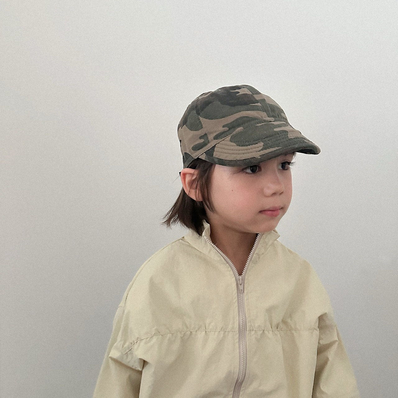Toddler Camouflage Soft Brim Cap (4-7y) kids outfit
