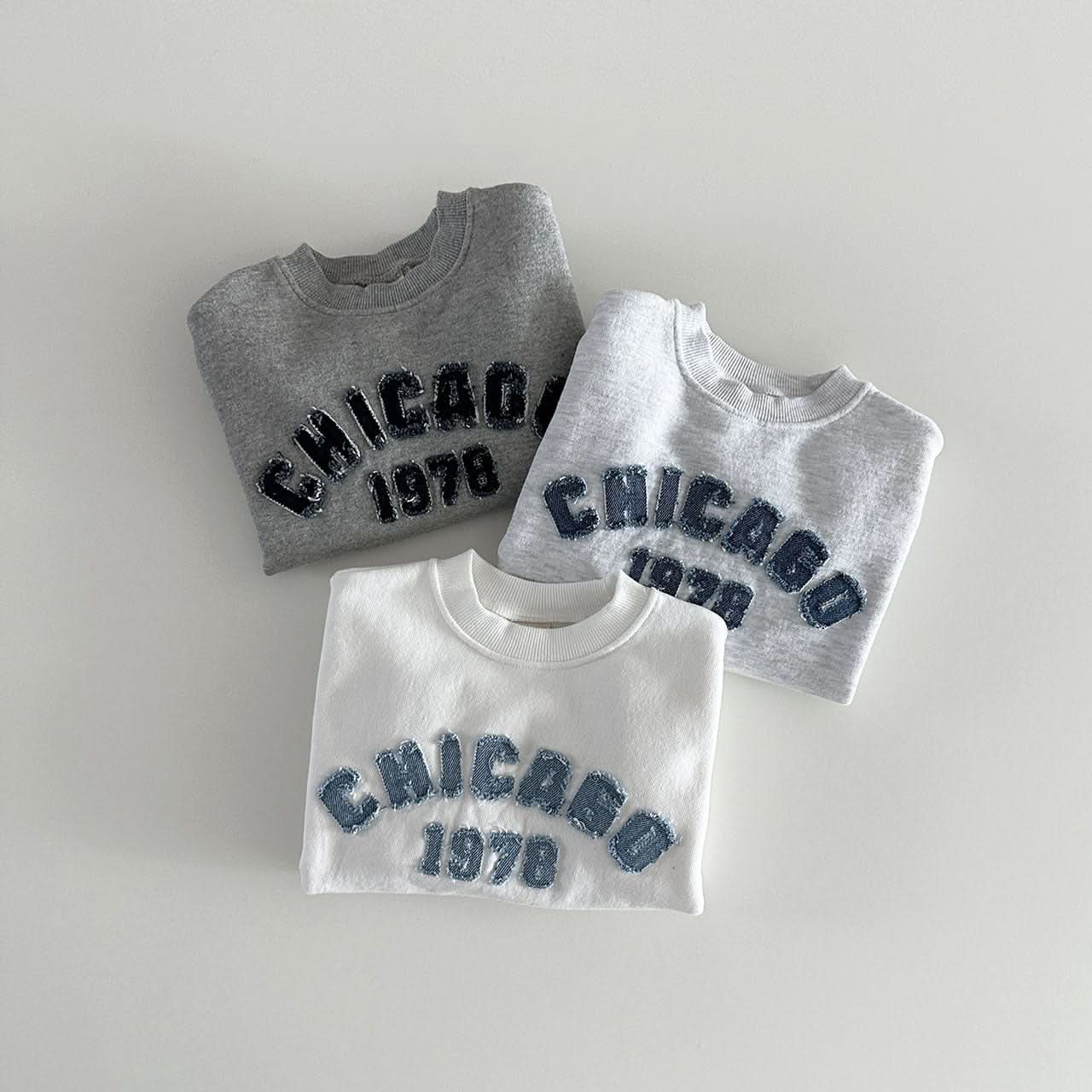 Toddler CHICAGO Sweatshirt (6m - 6y) - 3 Colors kids outfit