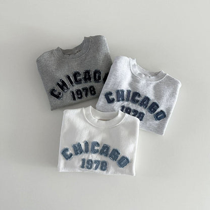 Toddler CHICAGO Sweatshirt (6m - 6y) - 3 Colors kids outfit