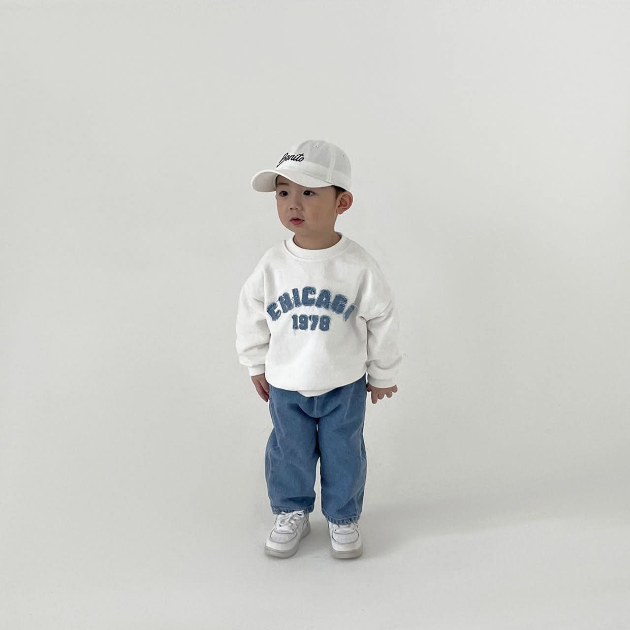 Toddler CHICAGO Sweatshirt (6m - 6y) - 3 Colors kids outfit