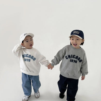 Toddler CHICAGO Sweatshirt (6m - 6y) - 3 Colors kids outfit