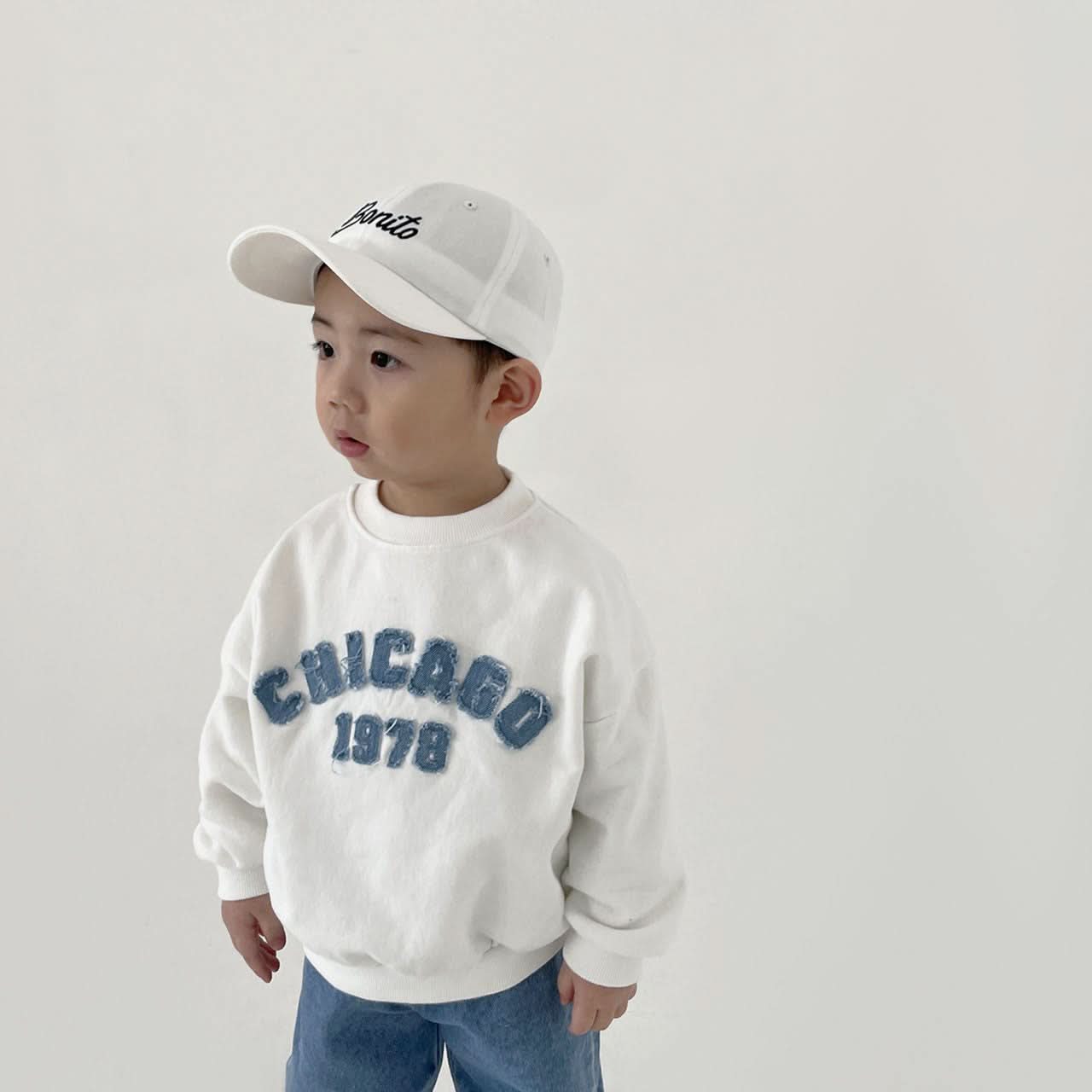 Toddler CHICAGO Sweatshirt (6m - 6y) - 3 Colors kids outfit