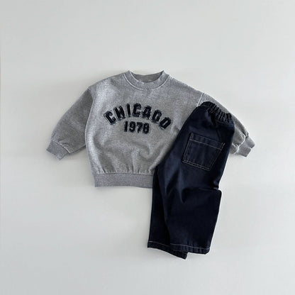 Toddler CHICAGO Sweatshirt (6m - 6y) - 3 Colors kids outfit