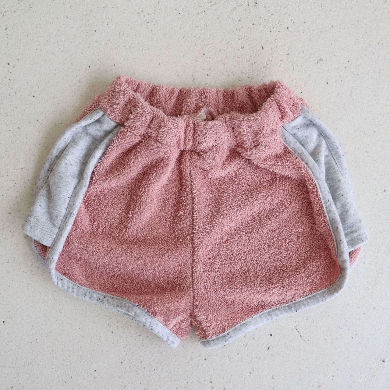 Toddler Colorblock Terry Cloth Shorts (15m - 7y) - 2 Colors kids outfit