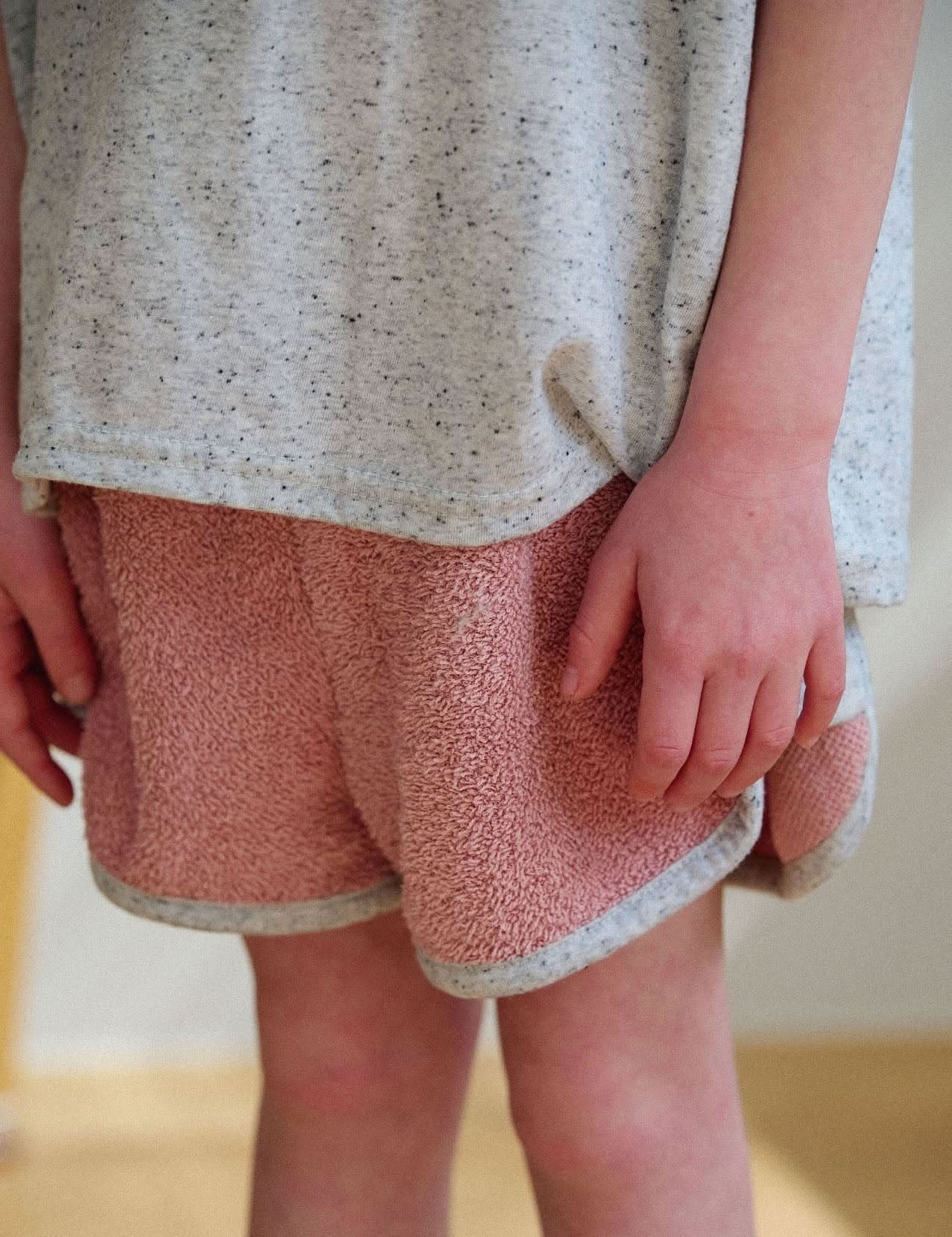 Toddler Colorblock Terry Cloth Shorts (15m - 7y) - 2 Colors kids outfit