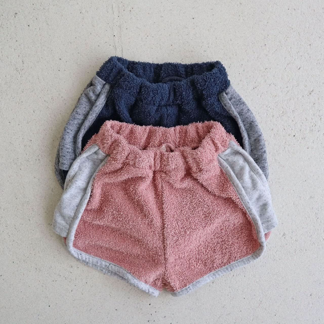 Toddler Colorblock Terry Cloth Shorts (15m - 7y) - 2 Colors kids outfit