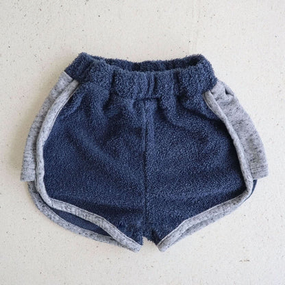 Toddler Colorblock Terry Cloth Shorts (15m - 7y) - 2 Colors kids outfit