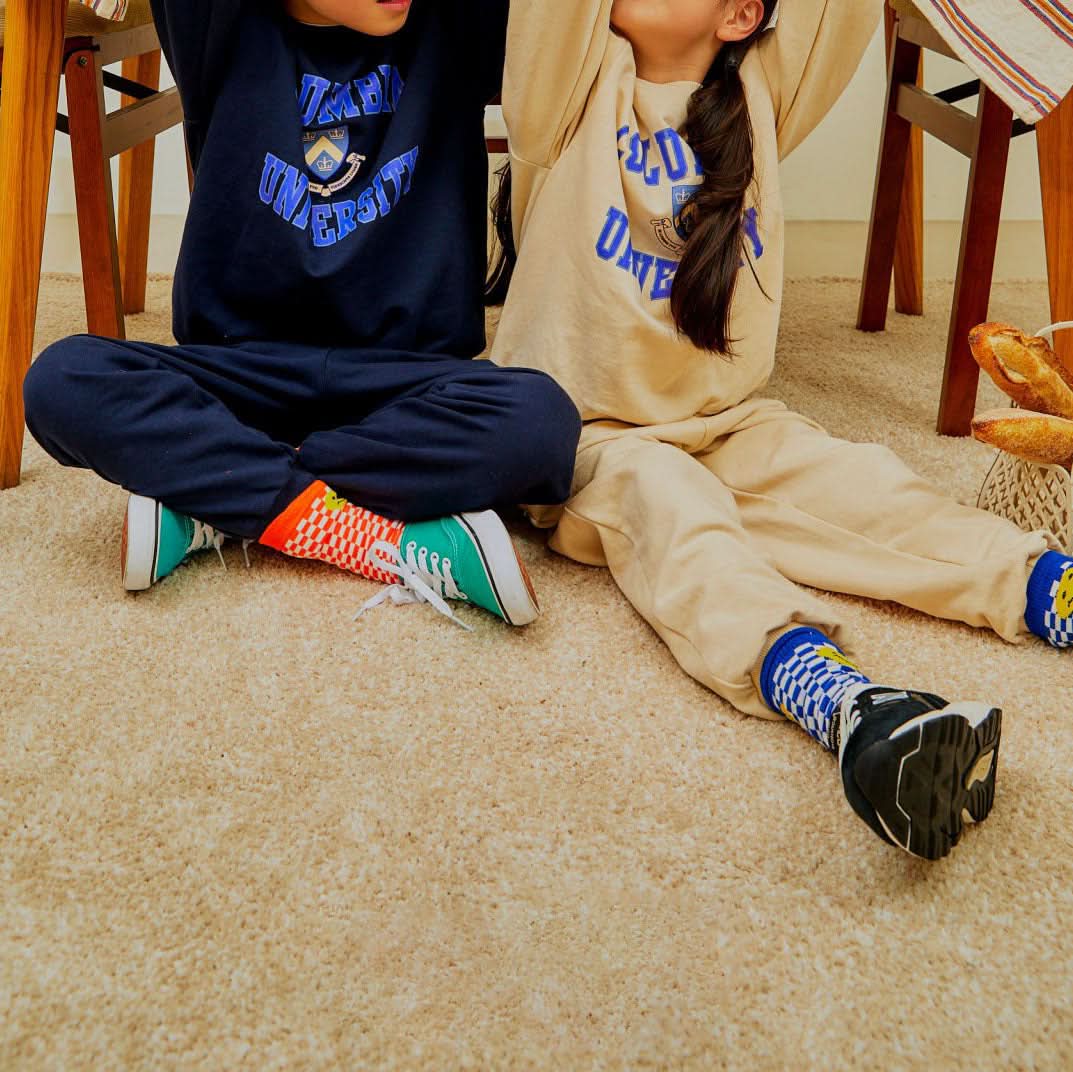 Toddler 'COLUMBIA UNIVERSITY' Sweatshirt and Jogger Pants Set (3 - 8y) - 2 Colors kids outfit