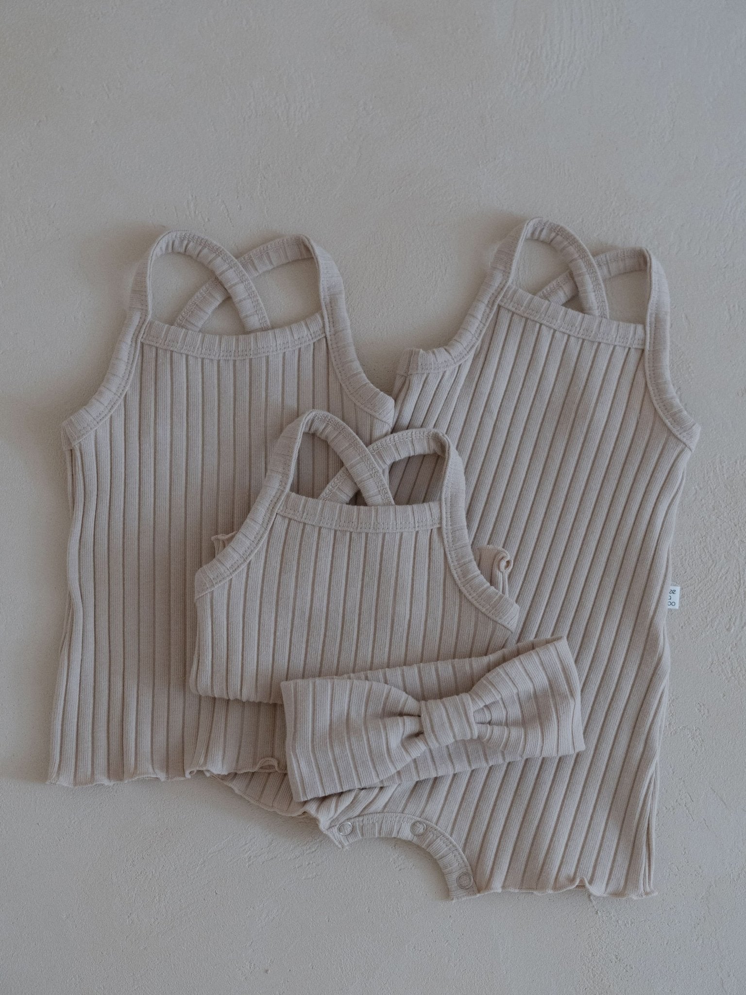 Toddler Cotton Ribbed Cami and Shorts Set (6m - 6y) - 6 Colors kids outfit