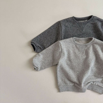 Toddler Crewneck Long Sleeve Sweatshirt (10m - 4y) - 2 Colors kids outfit