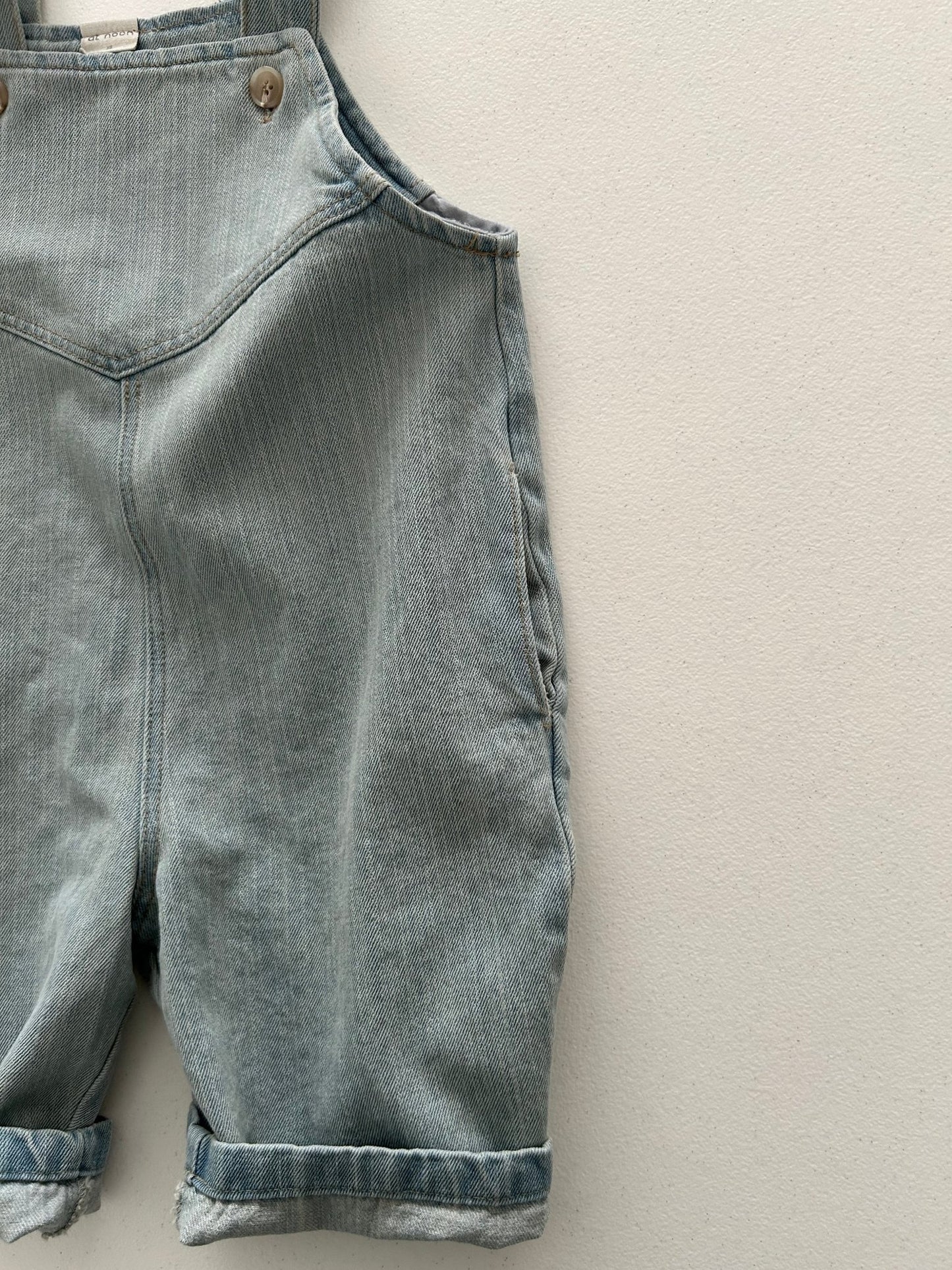 Toddler Denim Overalls (1 - 7y) - Blue - AT NOON STORE