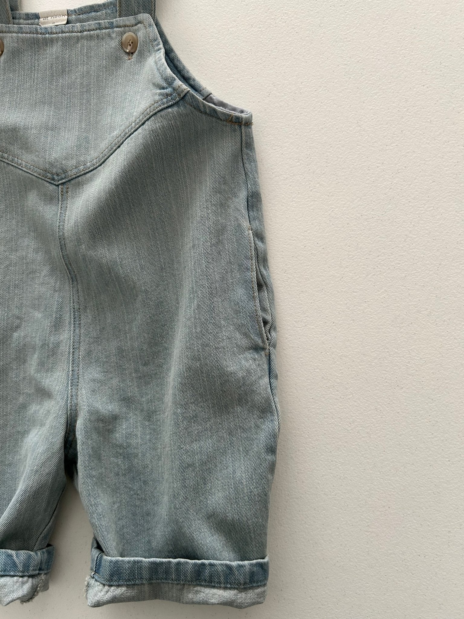 Toddler Denim Overalls (1 - 7y) - Blue - AT NOON STORE