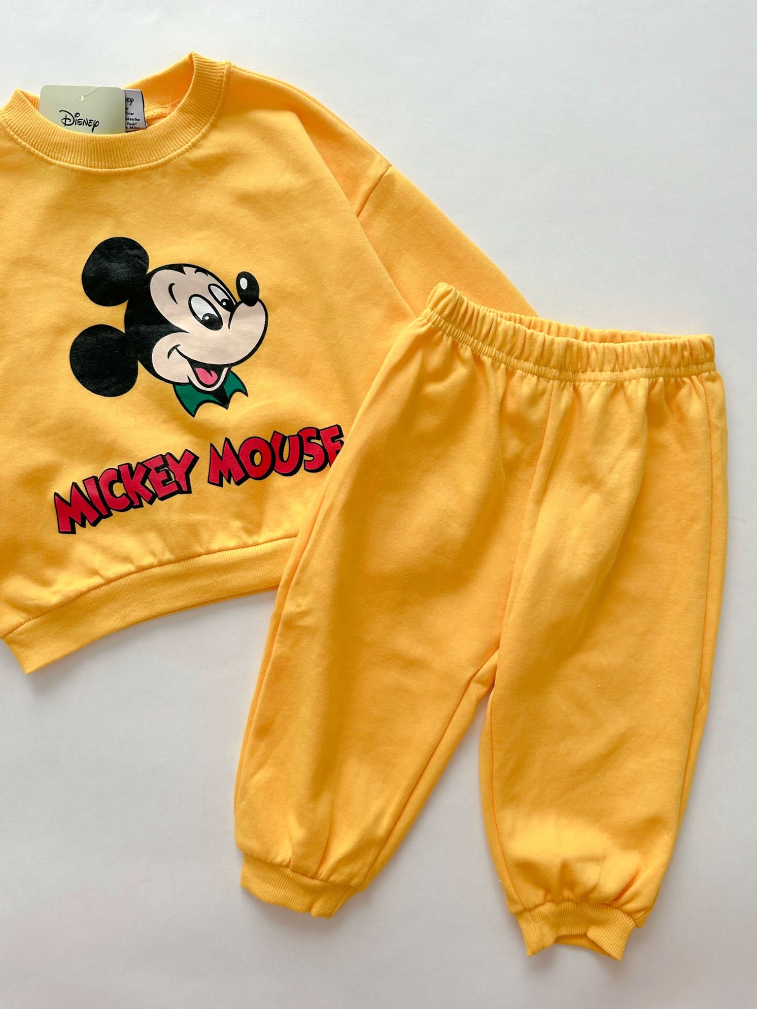 Toddler Disney Friends Face Sweatshirt and Jogger Pants Set (1 - 6y) - 6 Colors kids outfit