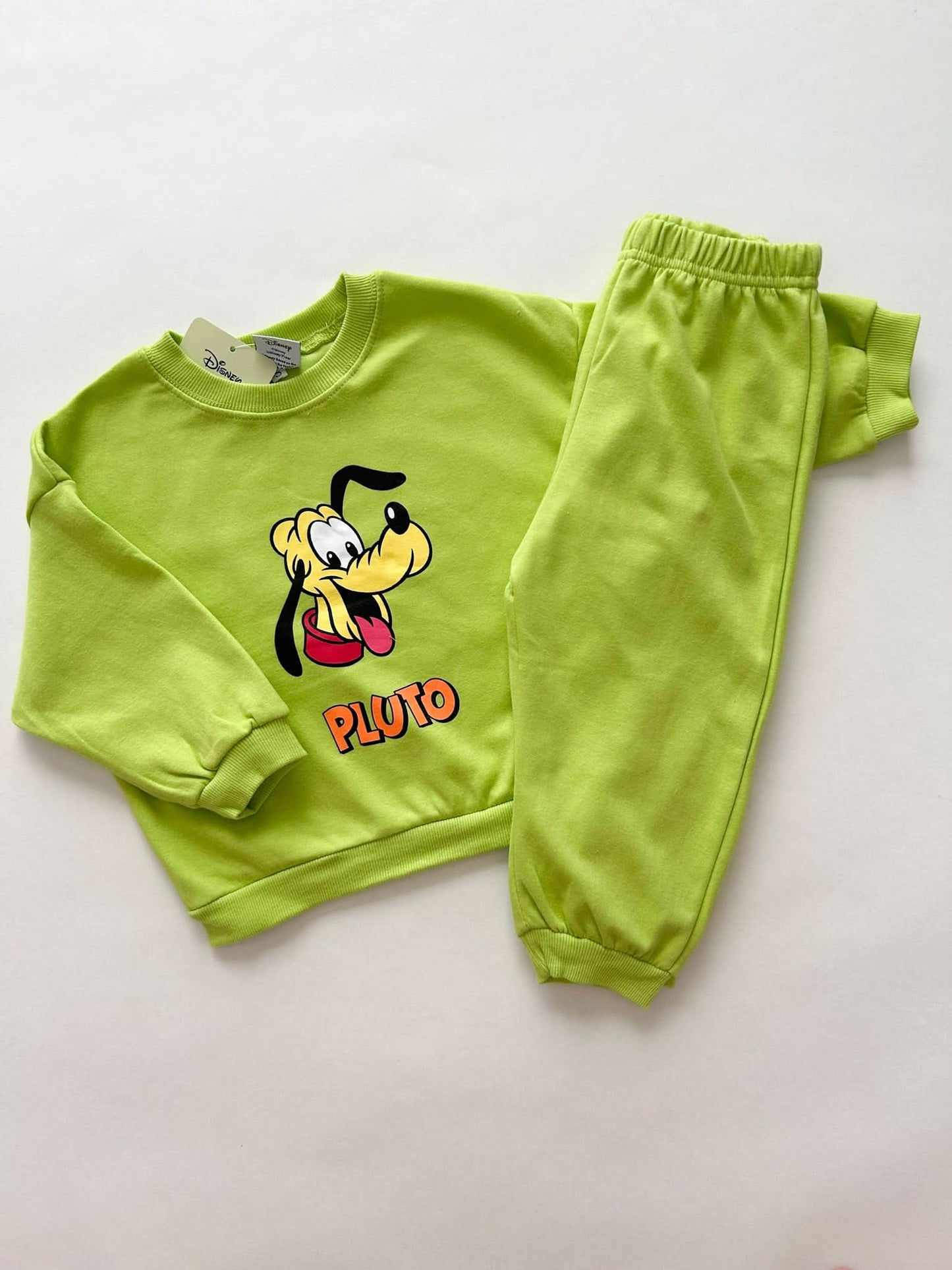 Toddler Disney Friends Face Sweatshirt and Jogger Pants Set (1 - 6y) - 6 Colors kids outfit