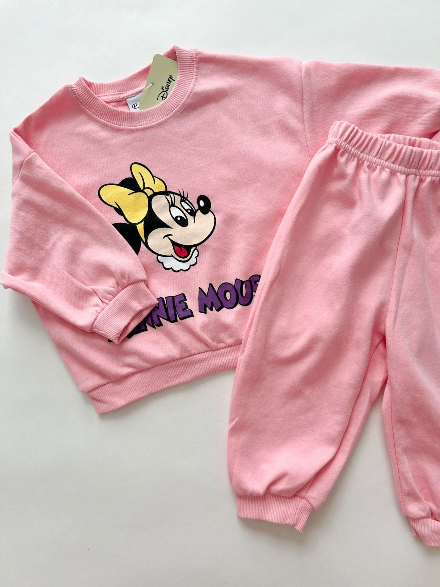 Toddler Disney Friends Face Sweatshirt and Jogger Pants Set (1 - 6y) - 6 Colors kids outfit