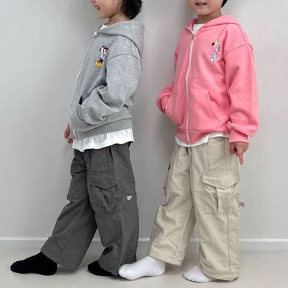 Toddler Disney Friends Long Sleeve Zip - Up Hoodie (2 - 7y) - 5 Colors kids outfit