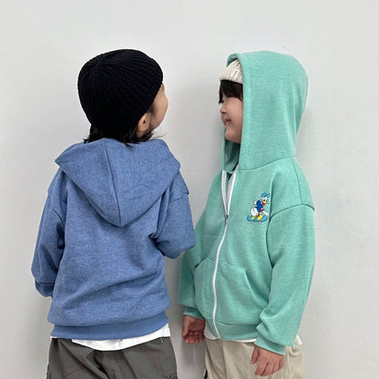Toddler Disney Friends Long Sleeve Zip - Up Hoodie (2 - 7y) - 5 Colors kids outfit