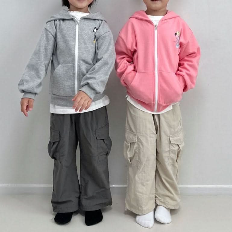 Toddler Disney Friends Long Sleeve Zip - Up Hoodie (2 - 7y) - 5 Colors kids outfit