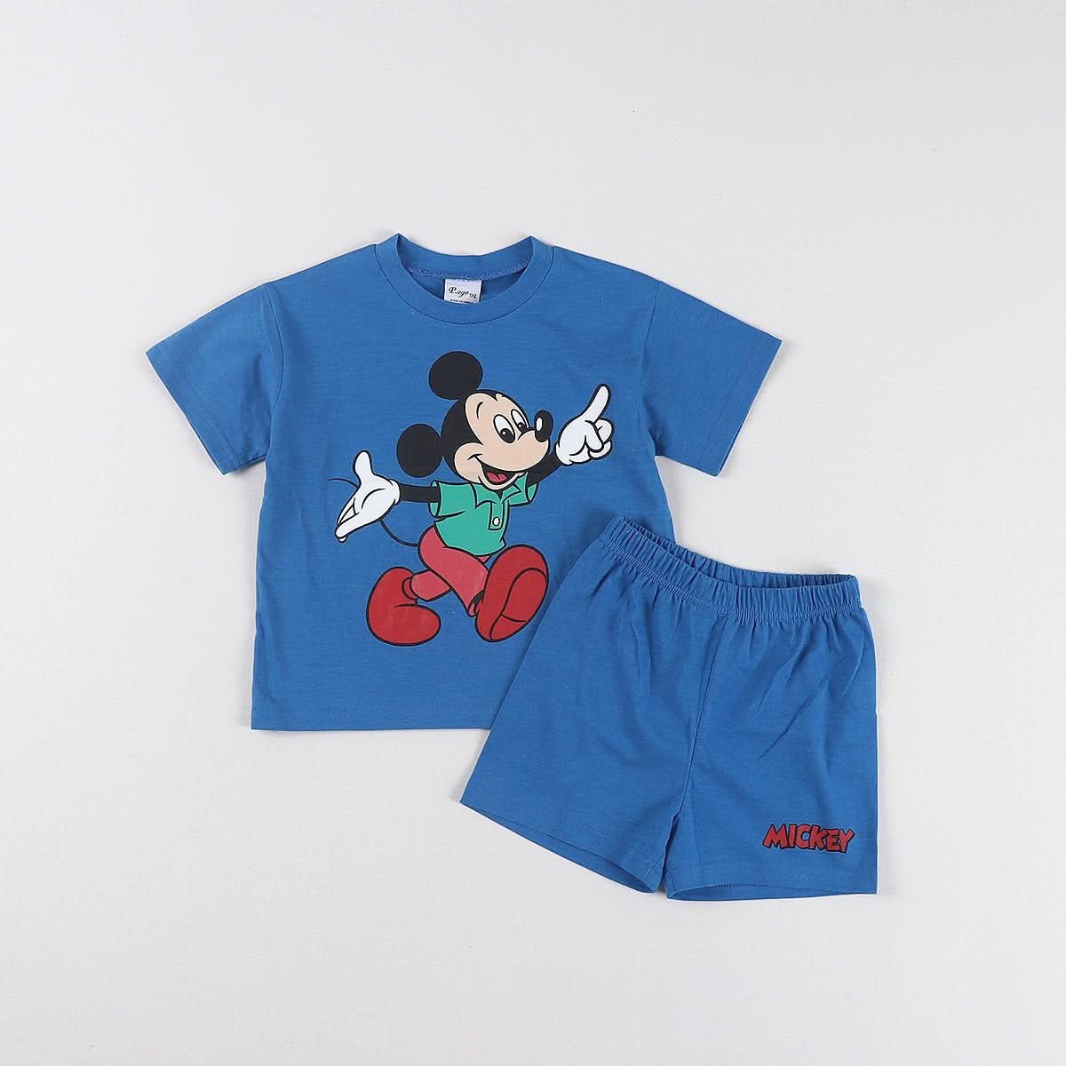 Toddler Disney Friends Short Sleeve Top and Shorts Set (2 - 8y) - 6 Colors kids outfit