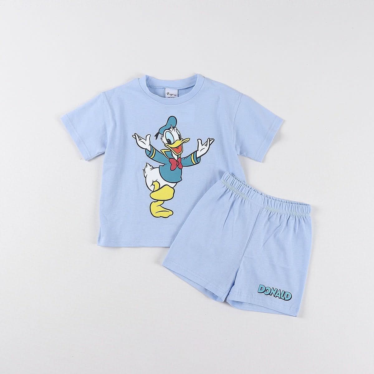 Toddler Disney Friends Short Sleeve Top and Shorts Set (2 - 8y) - 6 Colors kids outfit