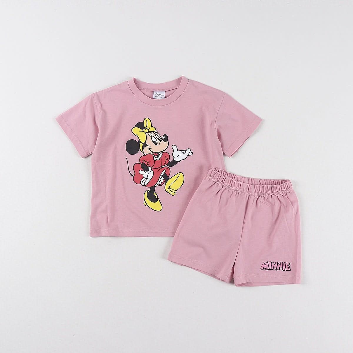 Toddler Disney Friends Short Sleeve Top and Shorts Set (2 - 8y) - 6 Colors kids outfit