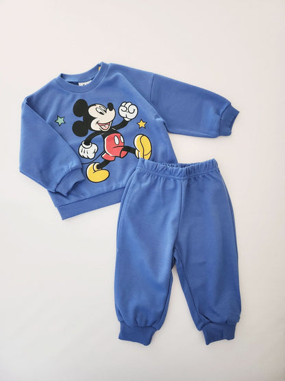 Toddler Disney Friends Sweatshirt and Jogger Pants Set (4 - 6y) - 6 Colors kids outfit
