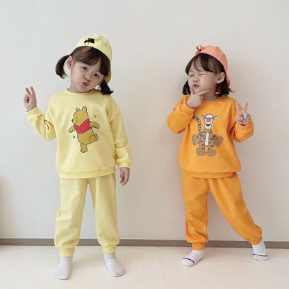 Toddler Disney Friends Sweatshirt and Jogger Pants Set (4 - 6y) - 6 Colors kids outfit