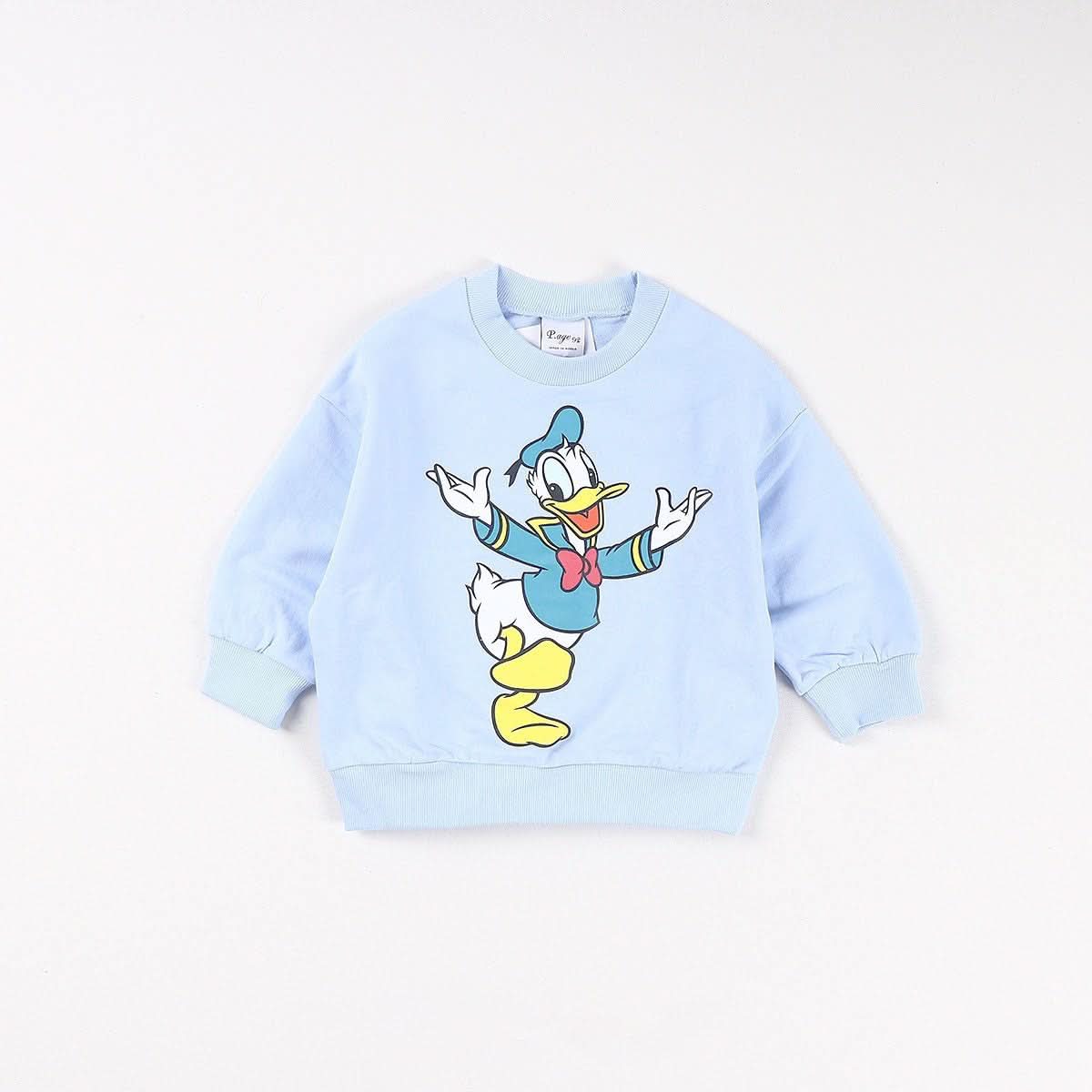 Toddler Disney Friends Sweatshirt and Shorts Set (2 - 12y) - 6 Colors kids outfit