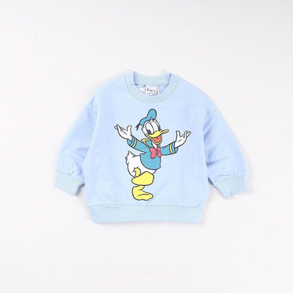 Toddler Disney Friends Sweatshirt and Shorts Set (2 - 12y) - 6 Colors kids outfit
