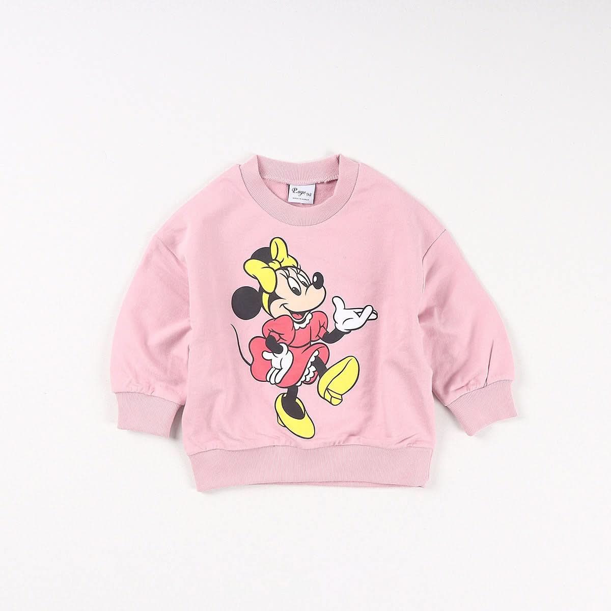 Toddler Disney Friends Sweatshirt and Shorts Set (2 - 12y) - 6 Colors kids outfit