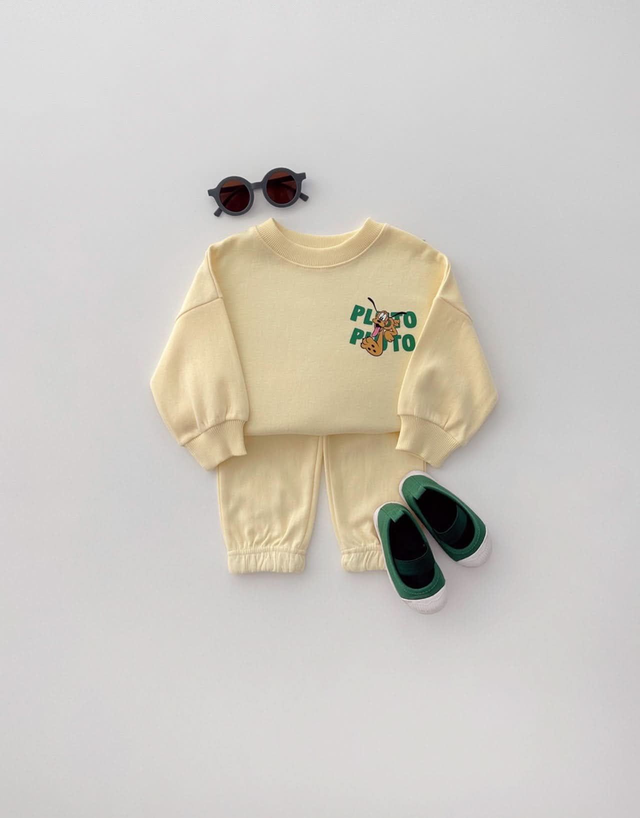 Toddler Disney Fun Friends Sweatshirt and Pants Set (1-5y) - 5 Colors kids outfit