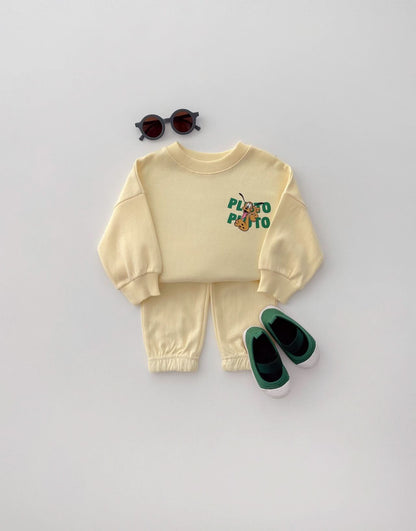Toddler Disney Fun Friends Sweatshirt and Pants Set (1-5y) - 5 Colors kids outfit