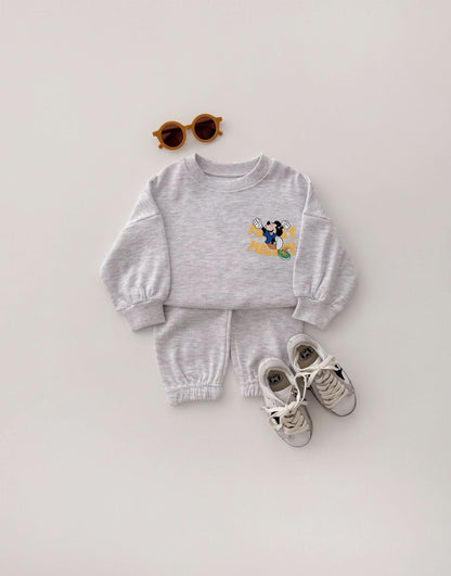 Toddler Disney Fun Friends Sweatshirt and Pants Set (1-5y) - 5 Colors kids outfit