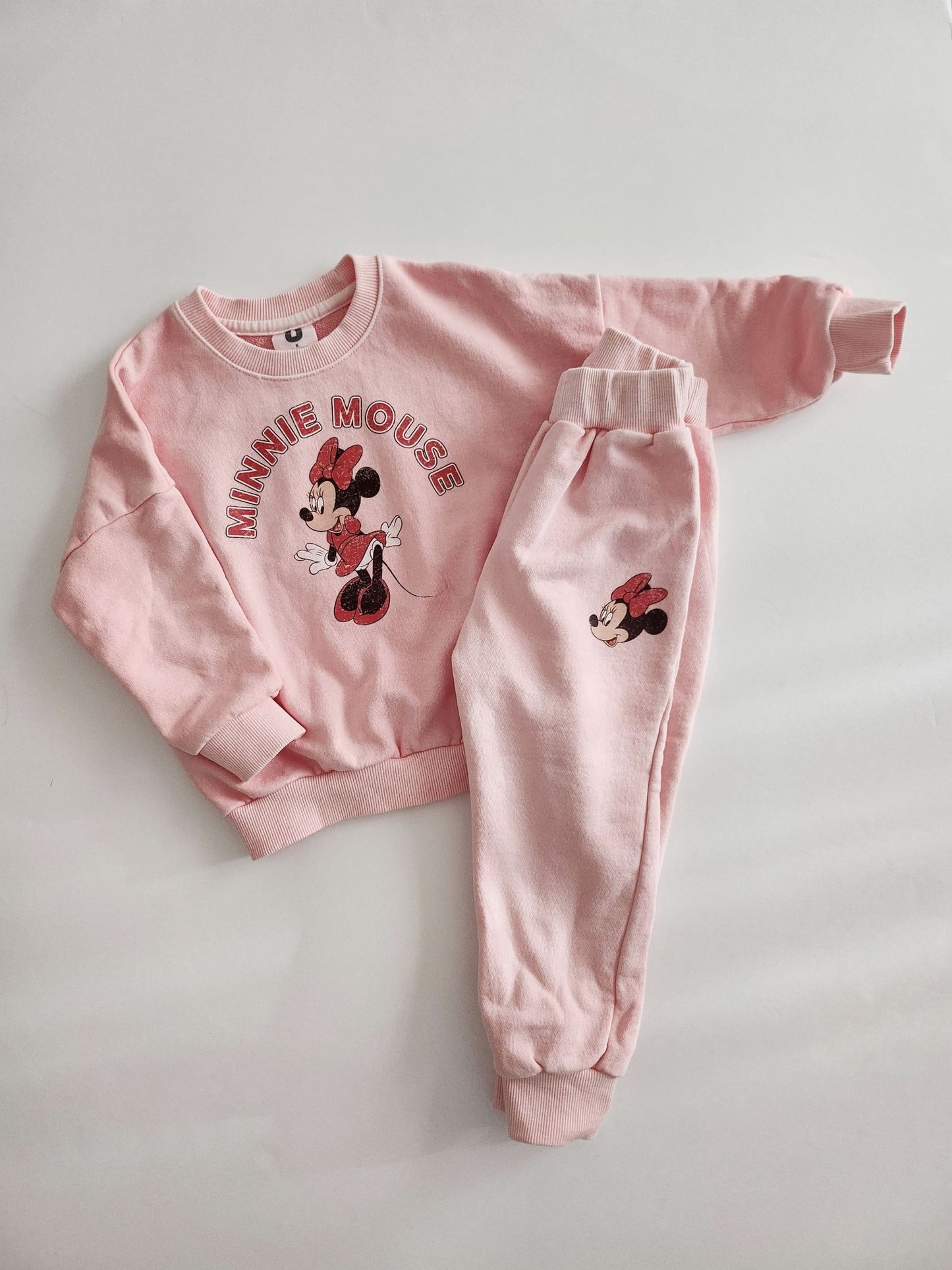 Toddler Disney Garment - Dyed Sweatshirt and Jogger Pants Set (2 - 6y) - 3 Colors kids outfit
