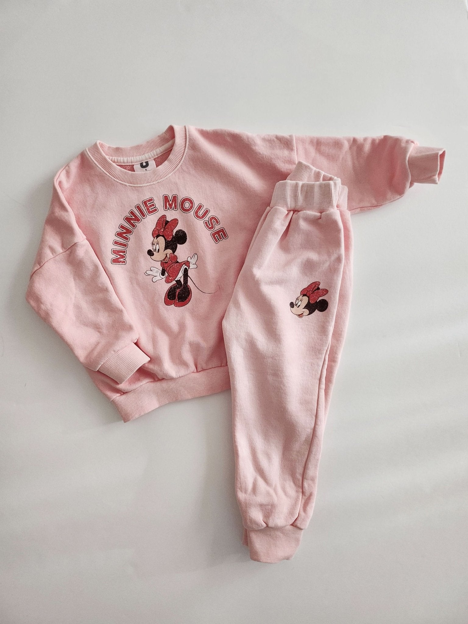 Toddler Disney Garment - Dyed Sweatshirt and Jogger Pants Set (2 - 6y) - 3 Colors kids outfit