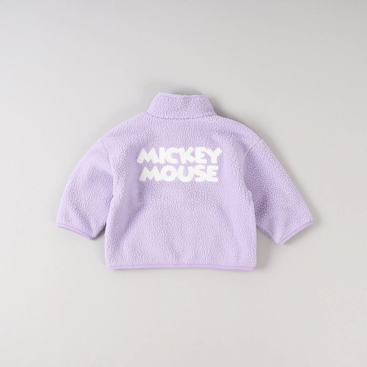 Toddler Disney Mickey Embroidery Fleece Zip - up Jacket (2 - 8y) - 6 Colors kids outfit