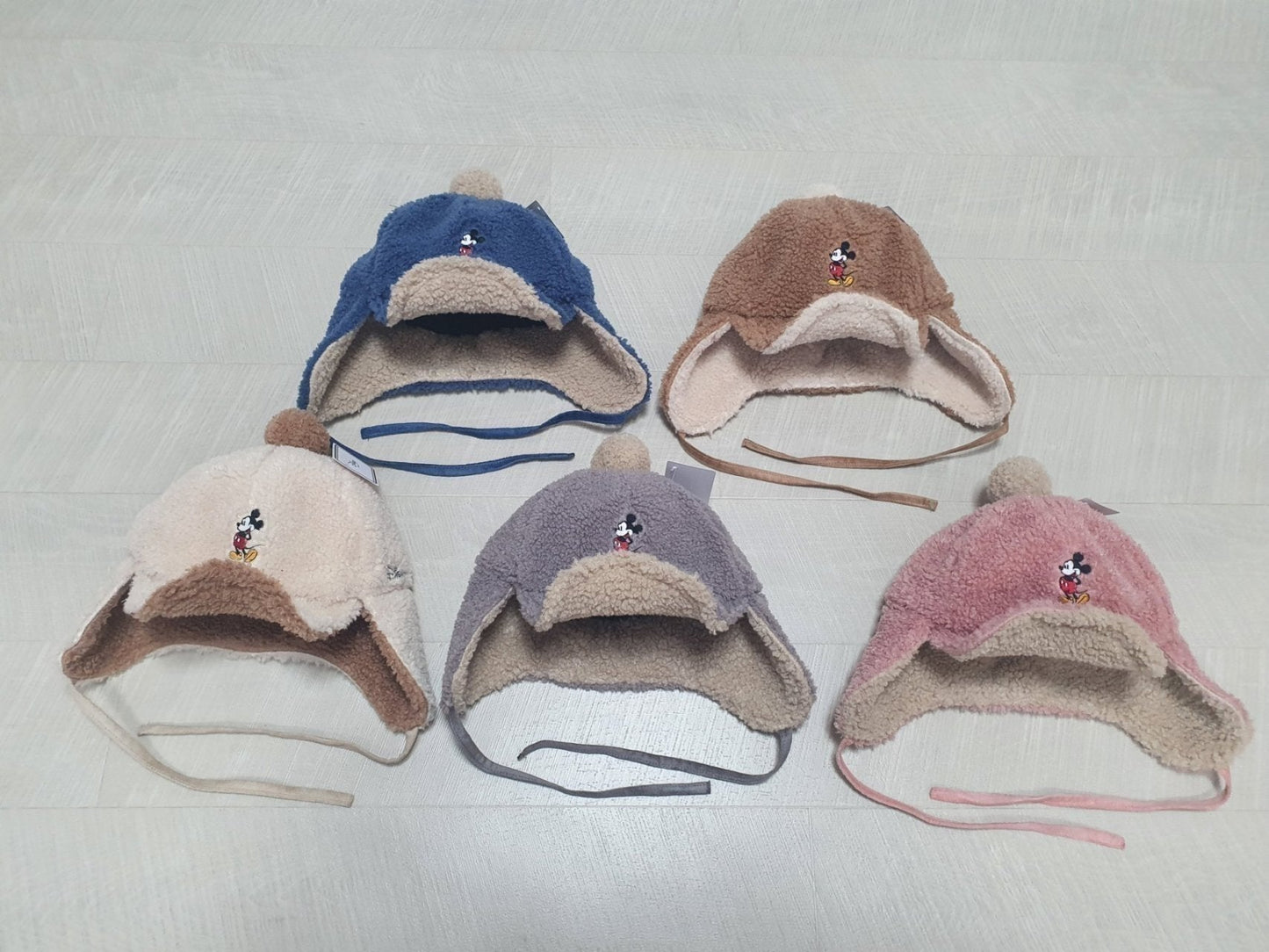 Toddler Disney Mickey Sherpa Earflap Hat (3 - 5y) - 5 Colors kids outfit