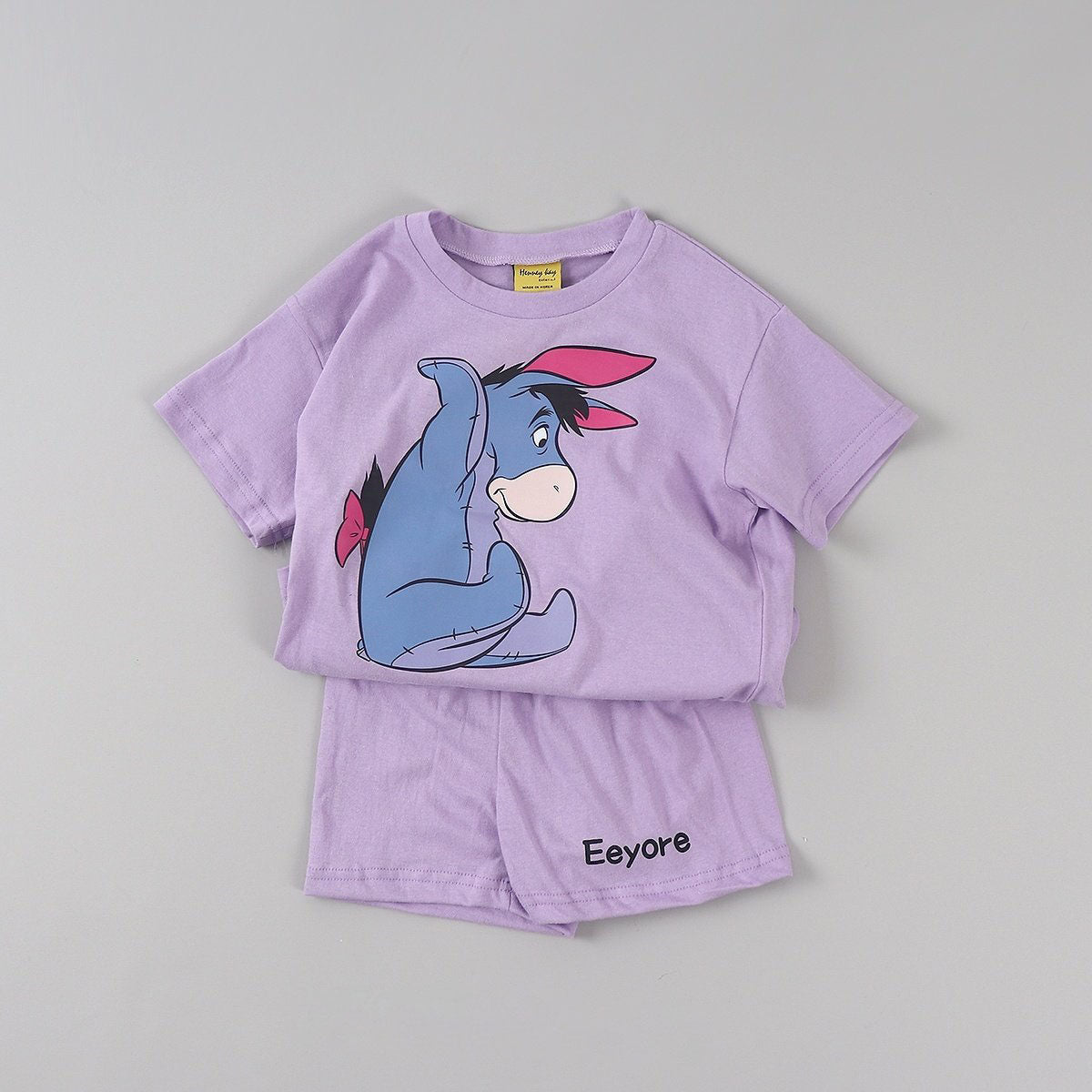 Toddler Disney Pooh and Friends Short Sleeve Top and Shorts Set (2 - 9y) - 4 Colors kids outfit