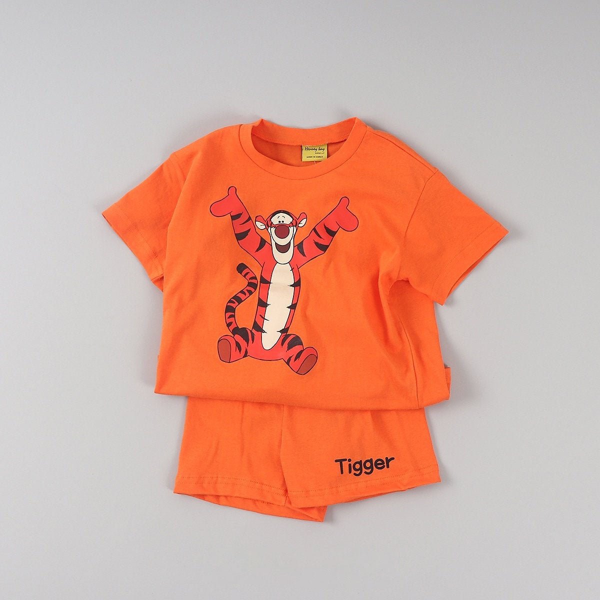 Toddler Disney Pooh and Friends Short Sleeve Top and Shorts Set (2 - 9y) - 4 Colors kids outfit