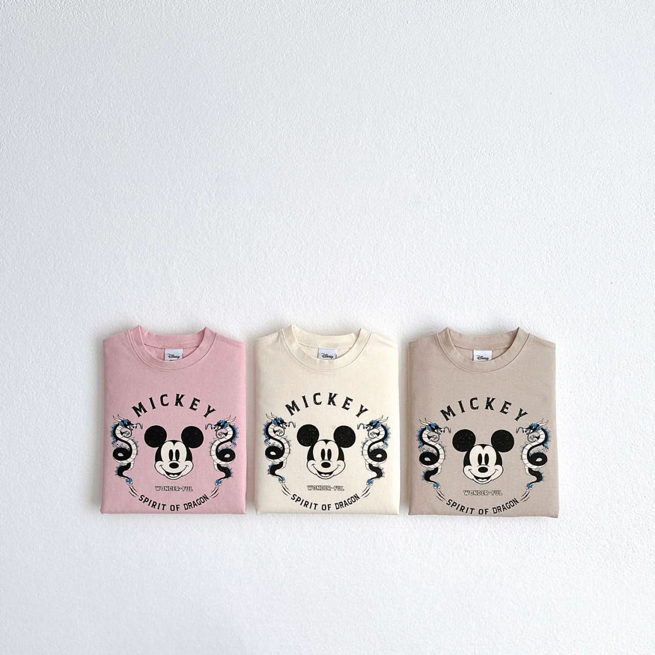 Toddler Disney Spirit of Dragon Mickey Long Sleeve Tee (1 - 6y) - 3 Colors kids outfit