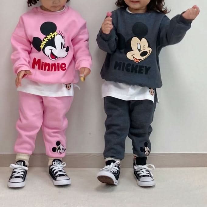 Toddler Disney Sweatshirt and Jogger Pants Set (2 - 7y) - 3 Colors kids outfit