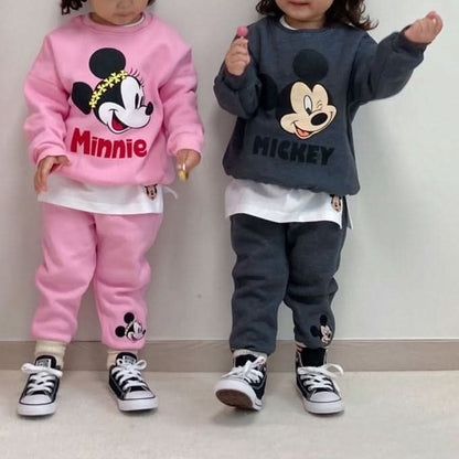 Toddler Disney Sweatshirt and Jogger Pants Set (2 - 7y) - 3 Colors kids outfit