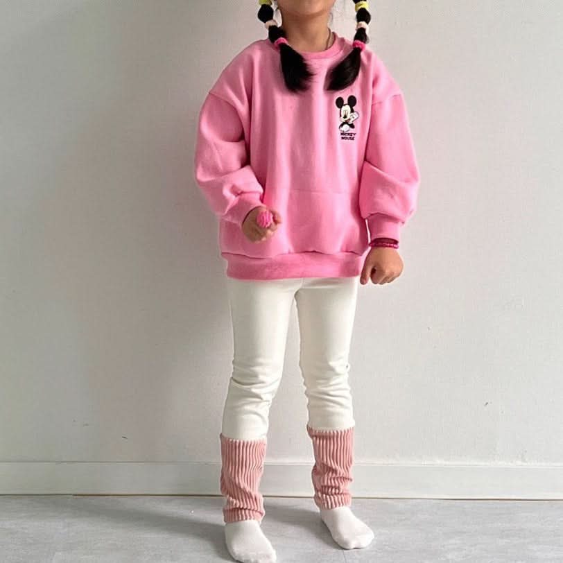 Toddler Disney Sweatshirt and Sock Leggings Set (2 - 7y) - 4 Colors kids outfit