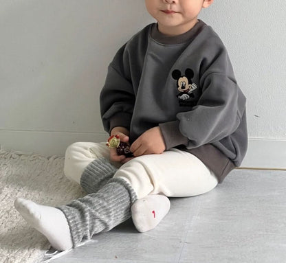 Toddler Disney Sweatshirt and Sock Leggings Set (2 - 7y) - 4 Colors kids outfit