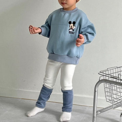 Toddler Disney Sweatshirt and Sock Leggings Set (2 - 7y) - 4 Colors kids outfit